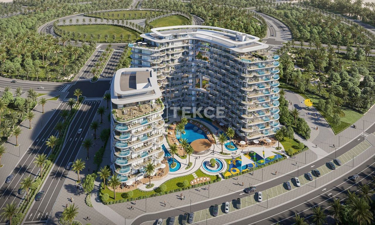 Апартаменты Остров Аль-Марджан, ОАЭ, 50 м² - фото 1