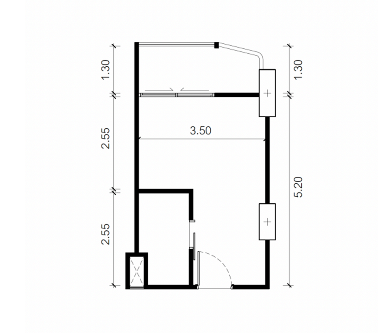 Квартира в Паттайе, Таиланд, 22.6 м² - фото 3