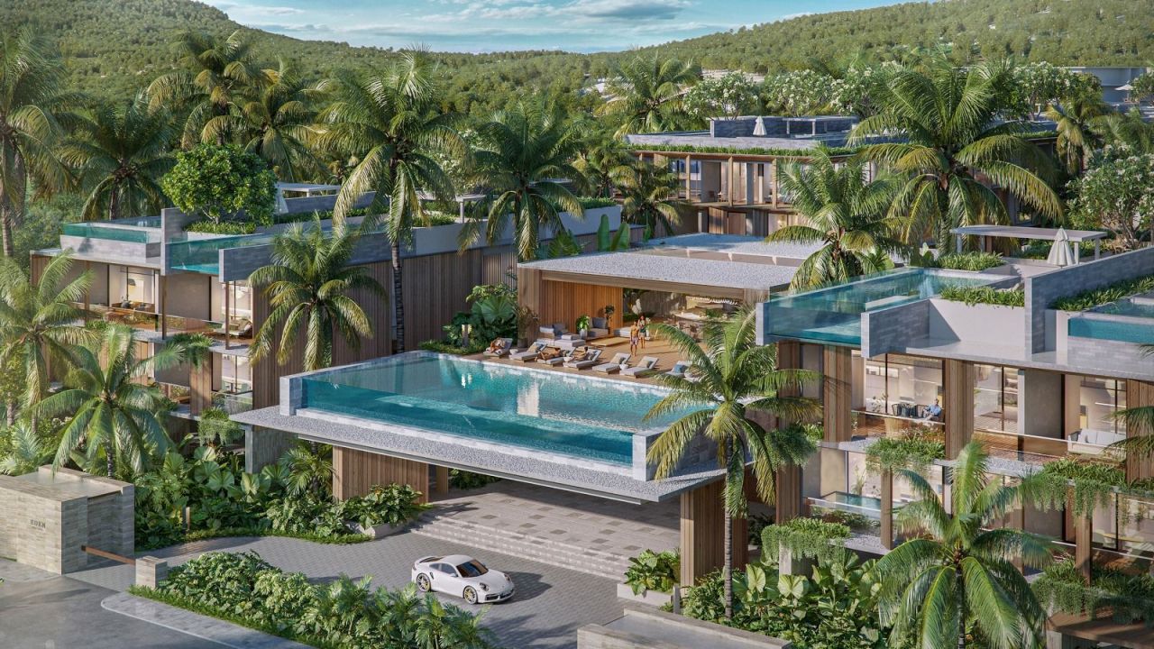Апартаменты на пляже Бангтао, Таиланд, 47 м² - фото 1