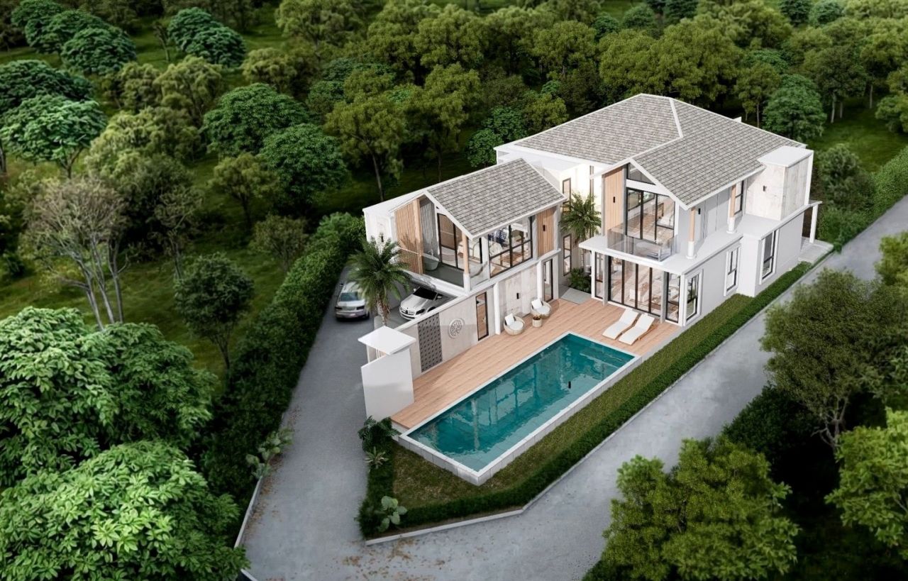 Вилла на пляже Банг Тао, Таиланд, 442 м² - фото 4