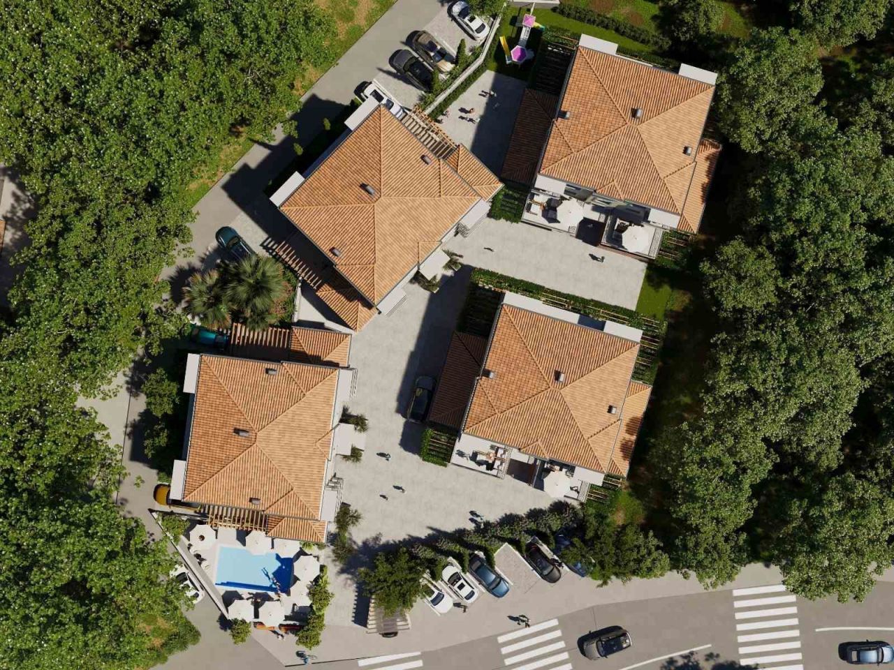 Апартаменты в Ластве, Черногория, 43.56 м² - фото 1