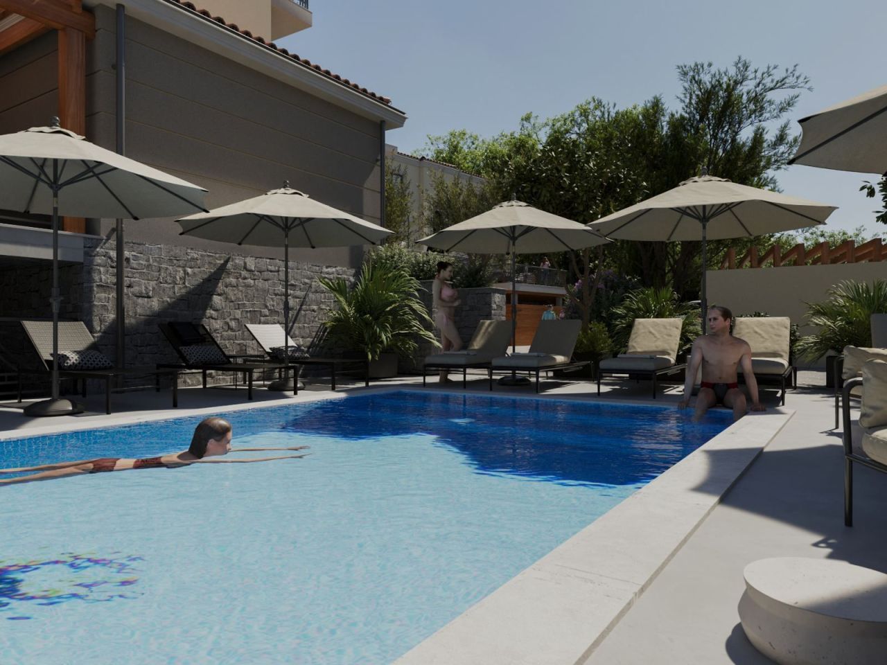 Апартаменты в Ластве, Черногория, 20 м² - фото 1