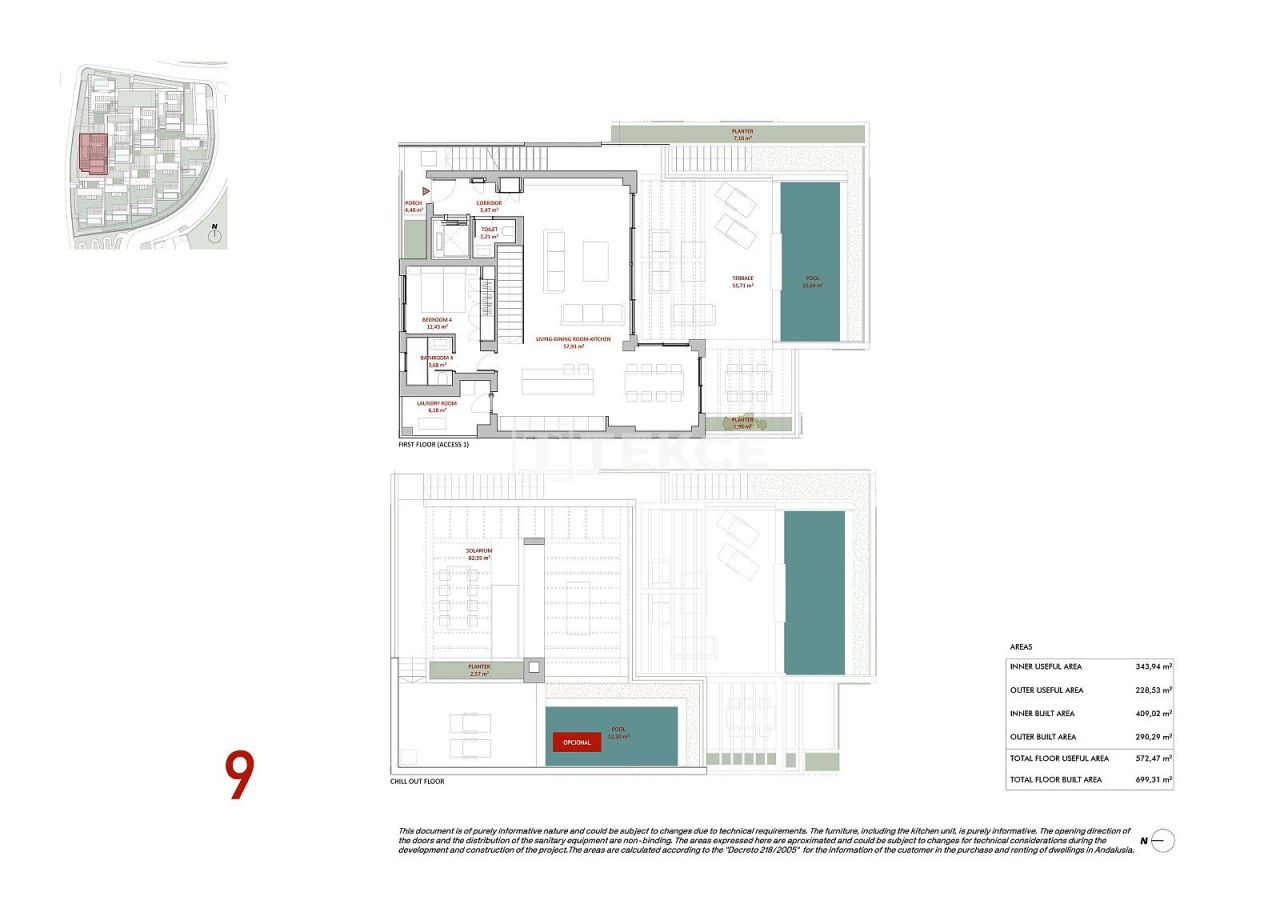 Вилла в Бенальмадене, Испания, 347 м² - фото 11