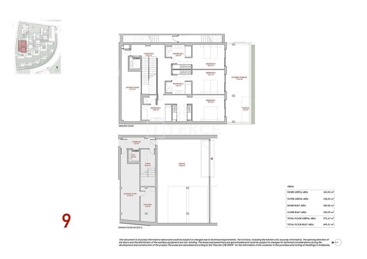 Вилла в Бенальмадене, Испания, 347 м² - фото 12