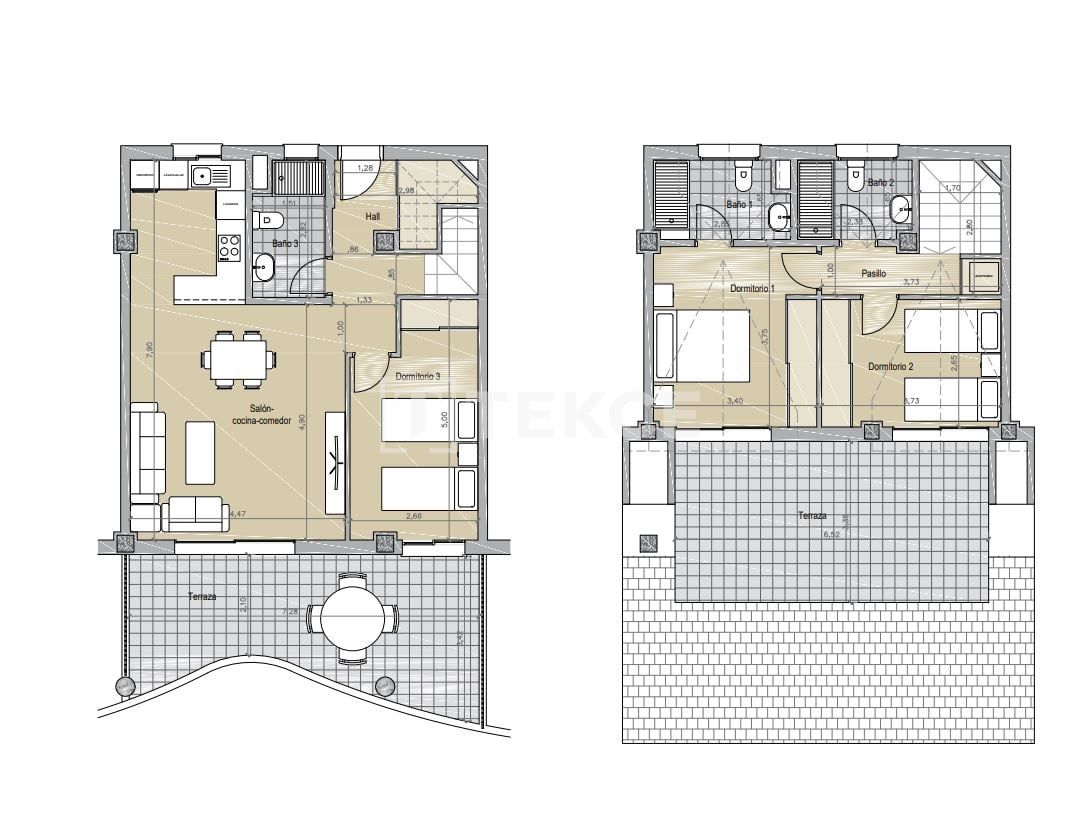 Апартаменты в Бенальмадене, Испания, 108 м² - фото 16