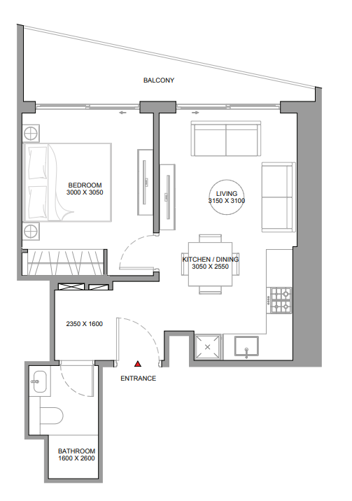 Квартира в Дубае, ОАЭ, 53 м² - фото 15