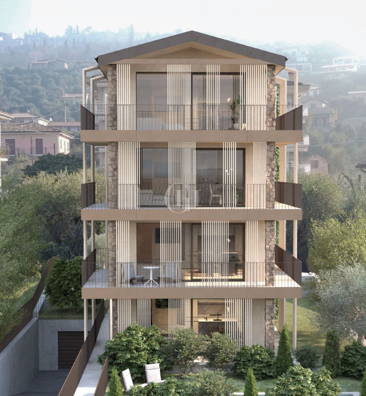 Апартаменты у озера Гарда, Италия, 97 м² - фото 6