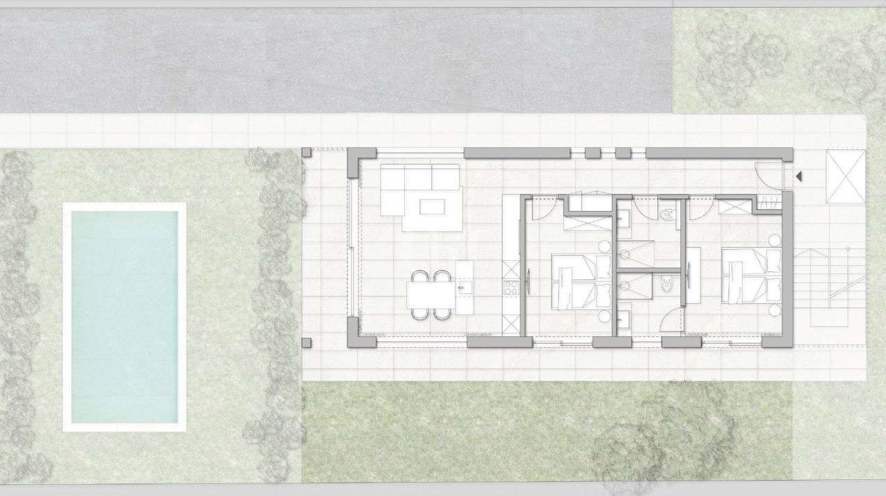 Апартаменты у озера Гарда, Италия, 97 м² - фото 7