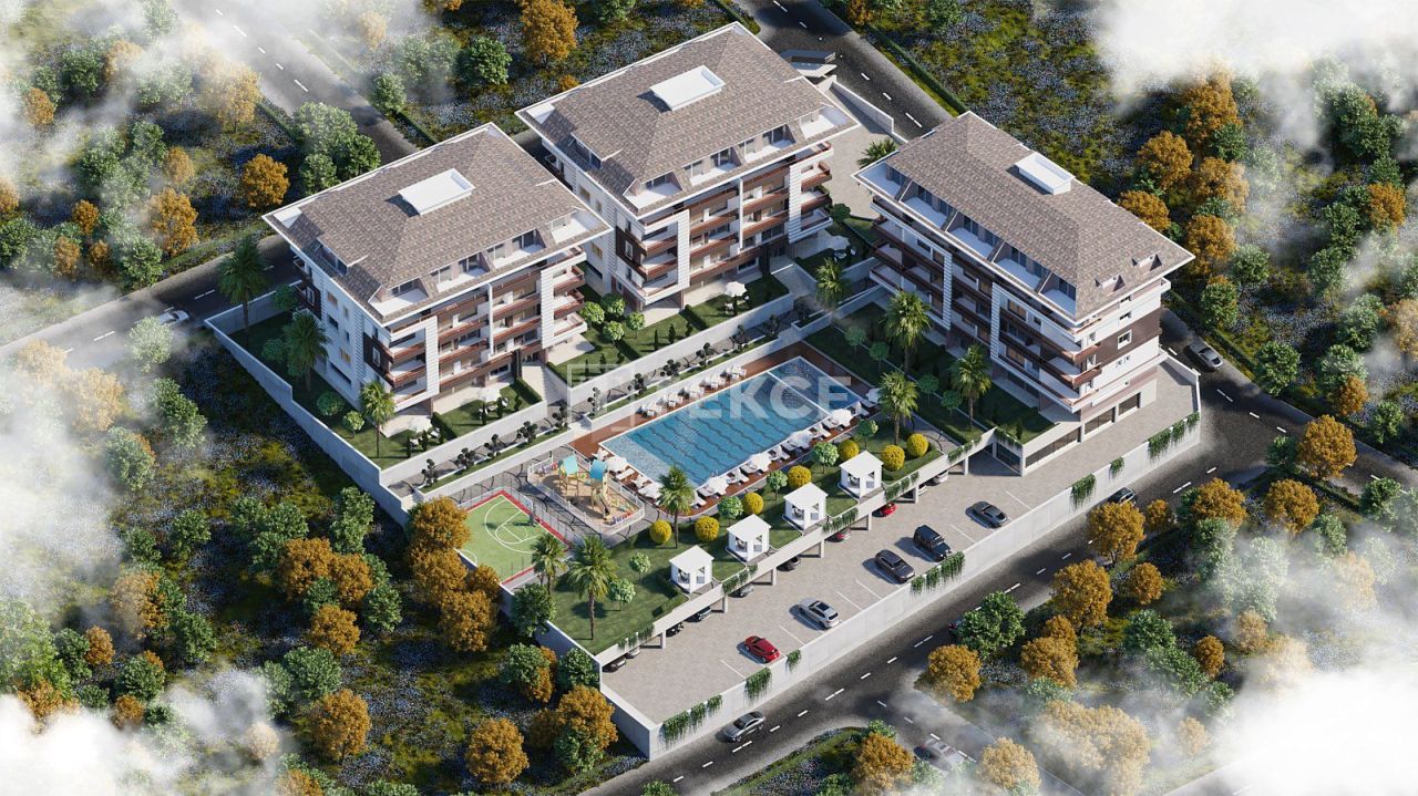 Апартаменты в Алании, Турция, 63 м² - фото 1
