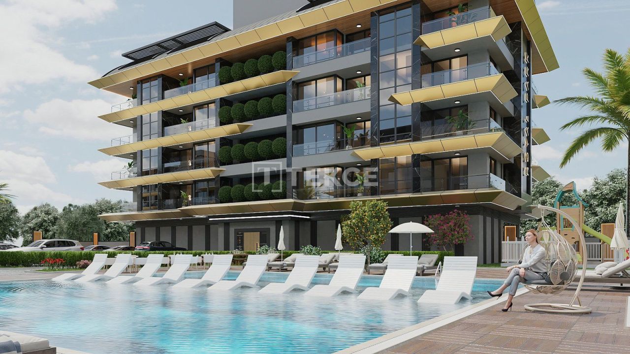 Апартаменты в Алании, Турция, 88 м² - фото 5