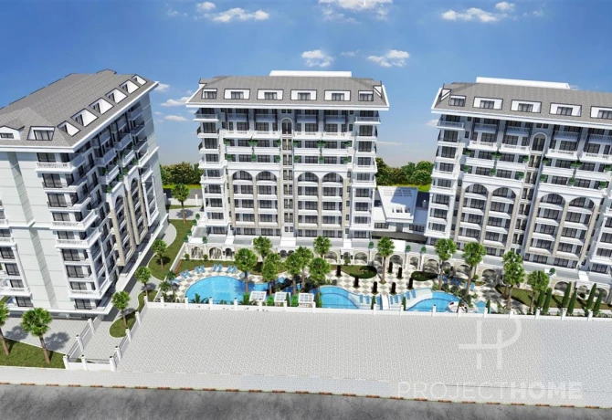 Квартира в Алании, Турция, 63 м² - фото 1
