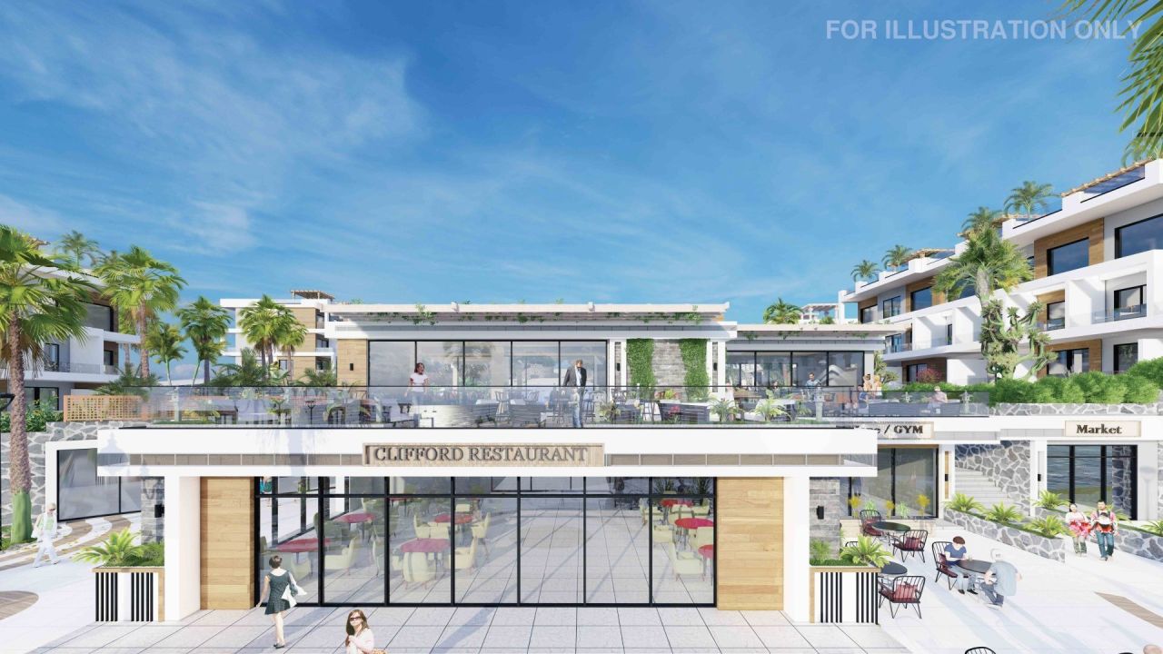 Апартаменты в Эсентепе, Кипр, 34 м² - фото 18