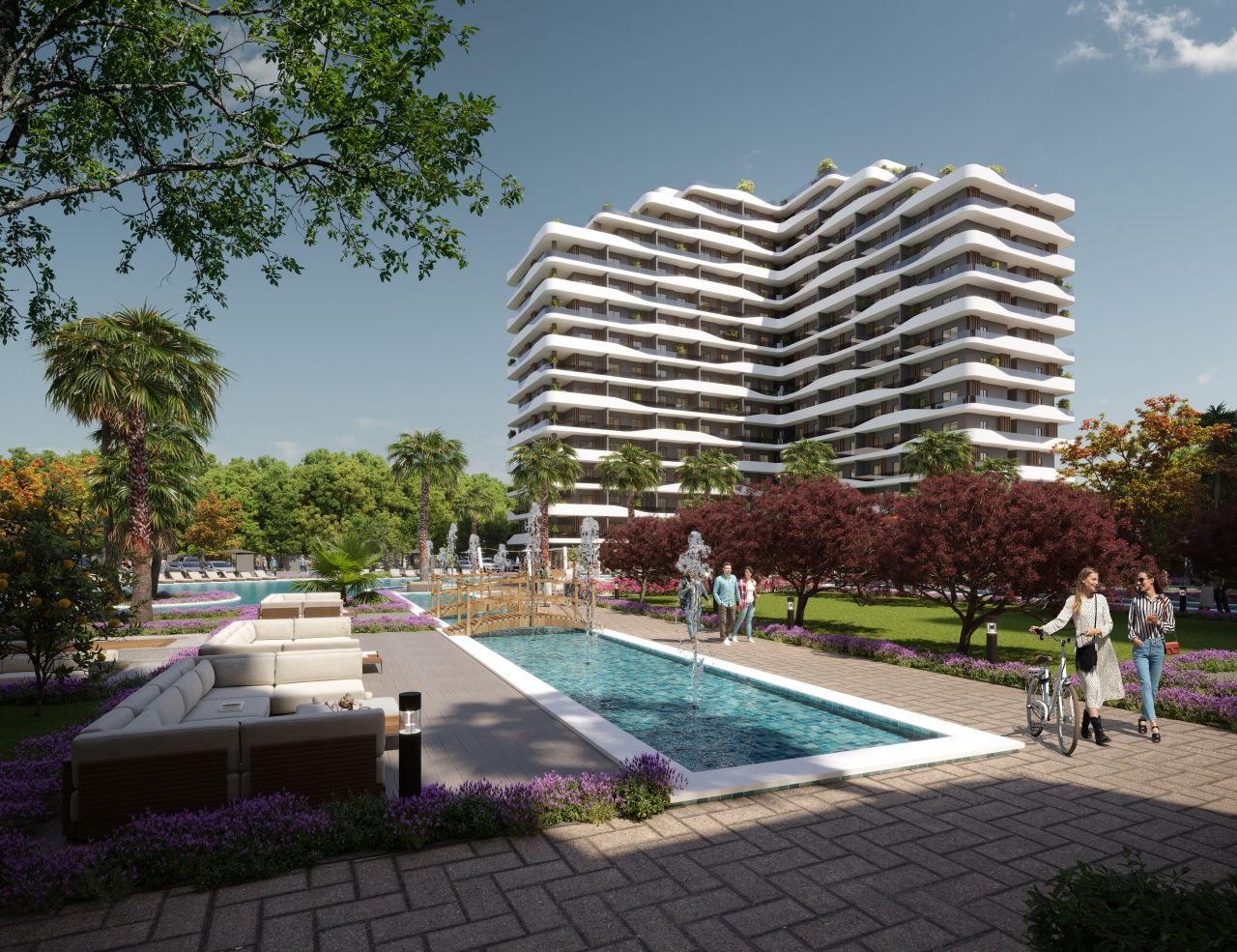 Квартира в Мерсине, Турция, 60 м² - фото 1