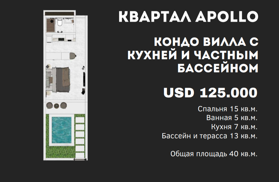 Вилла в Нуса Дуа, Индонезия, 40 м² - фото 11