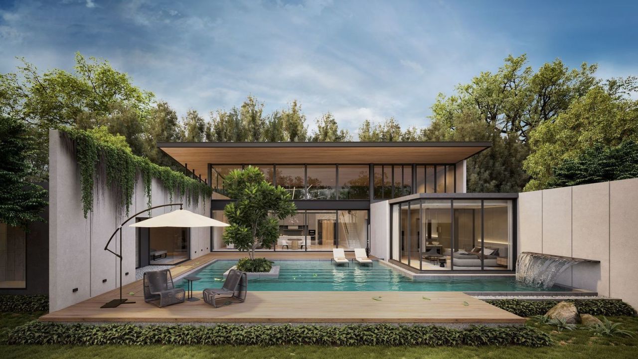 Вилла на пляже Бангтао, Таиланд, 529 м² - фото 1