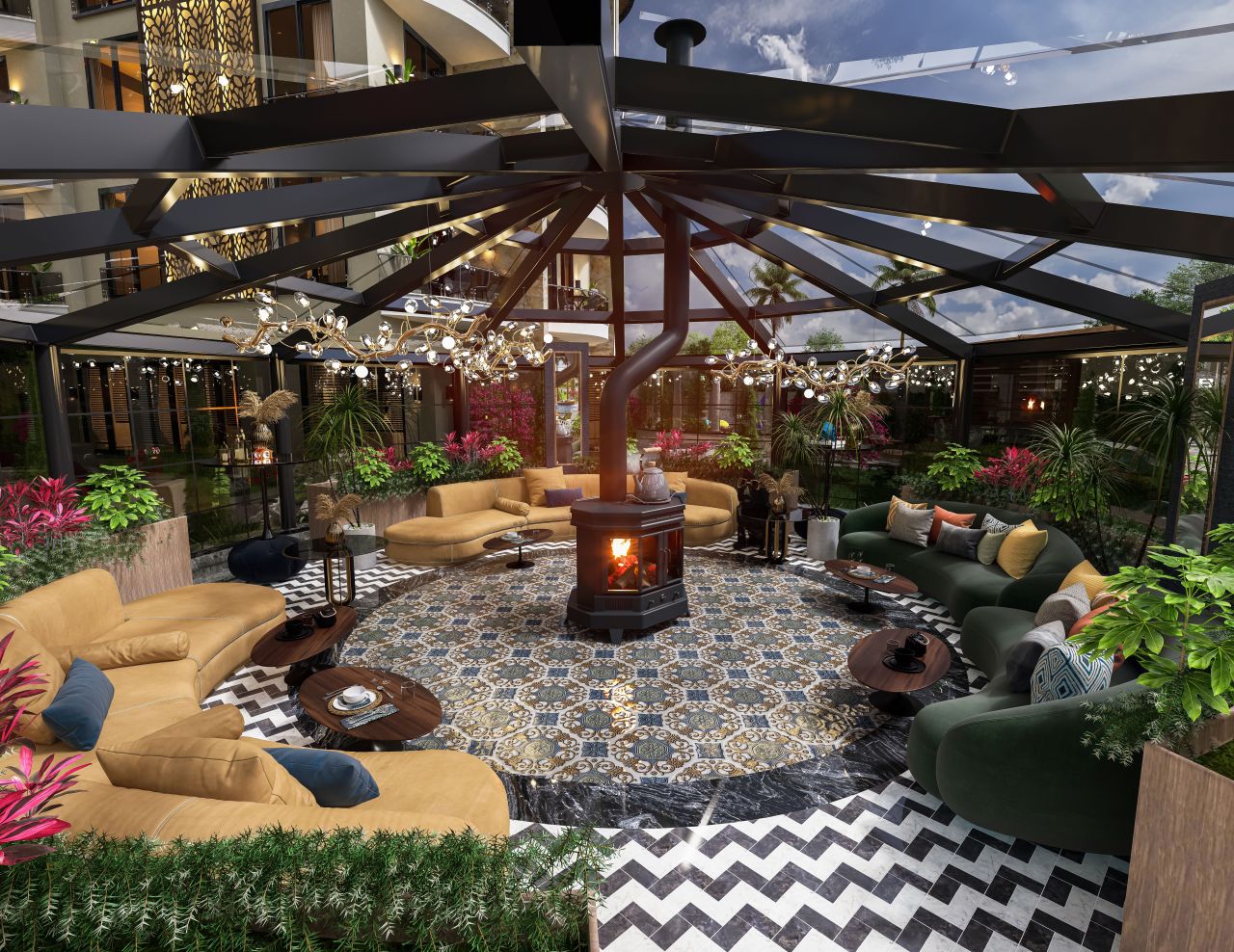 Квартира в Алании, Турция, 50 м² - фото 12