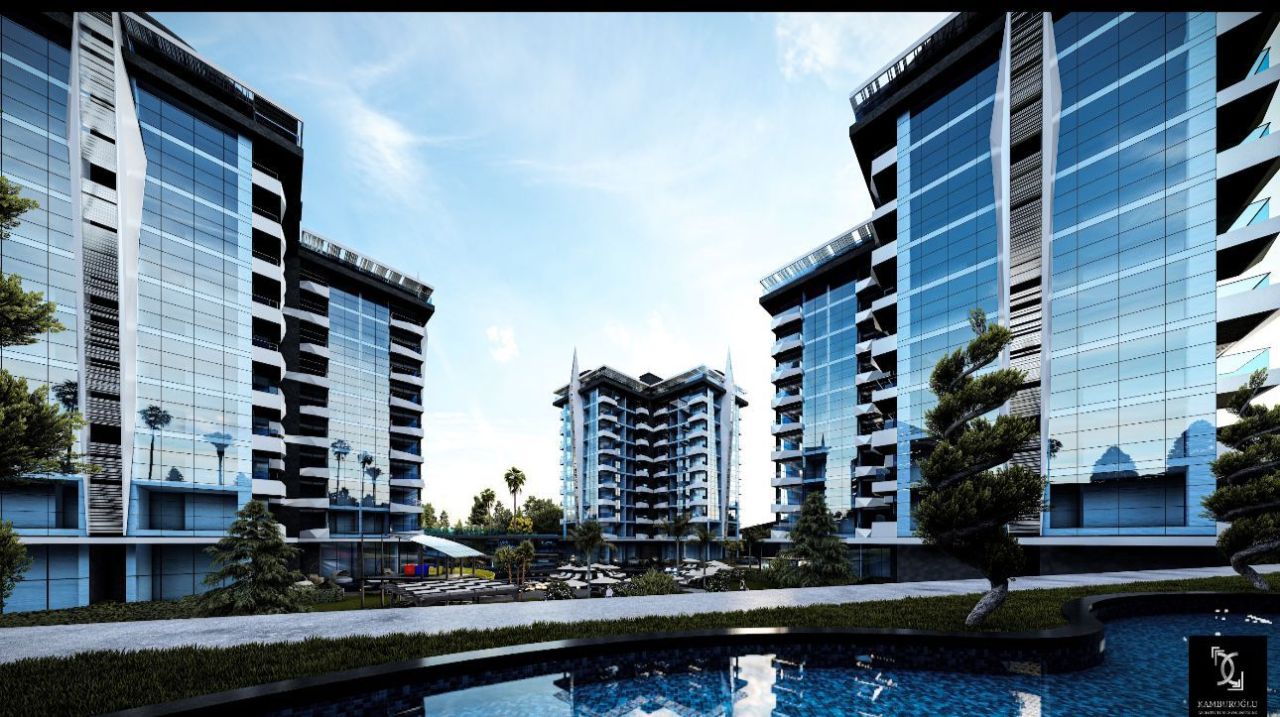 Апартаменты в Алании, Турция, 55 м² - фото 1