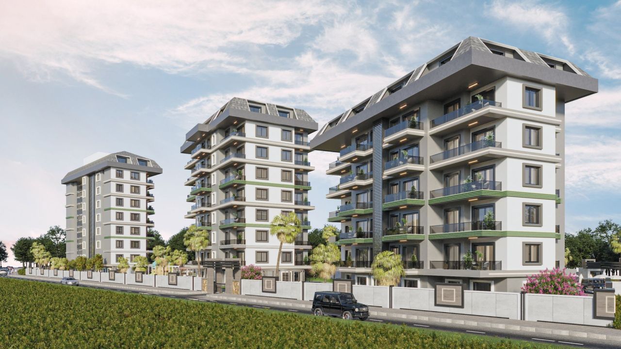 Апартаменты в Алании, Турция, 50 м² - фото 1