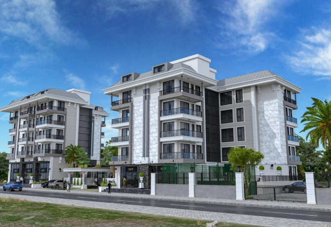 Квартира в Алании, Турция, 58 м² - фото 1
