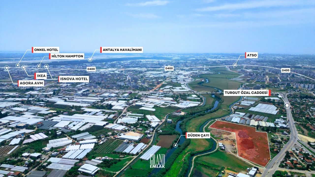 Земля в Анталии, Турция, 34 750 м² - фото 3