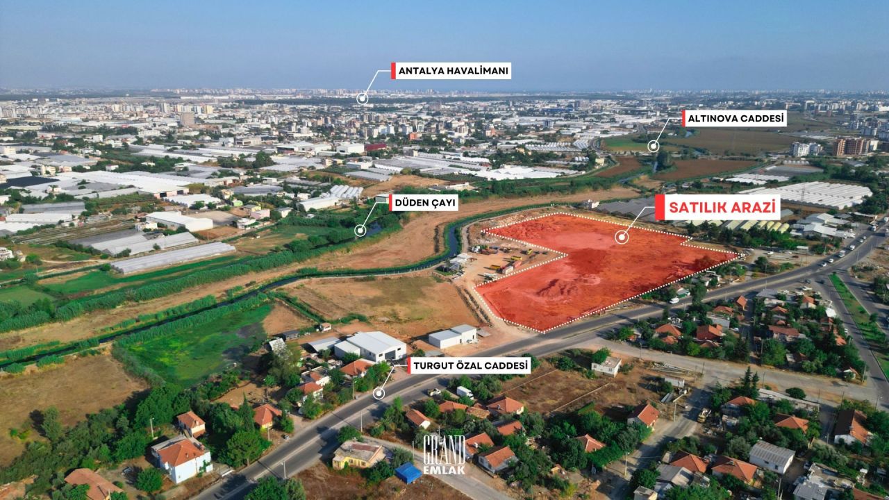 Земля в Анталии, Турция, 34 750 м² - фото 12