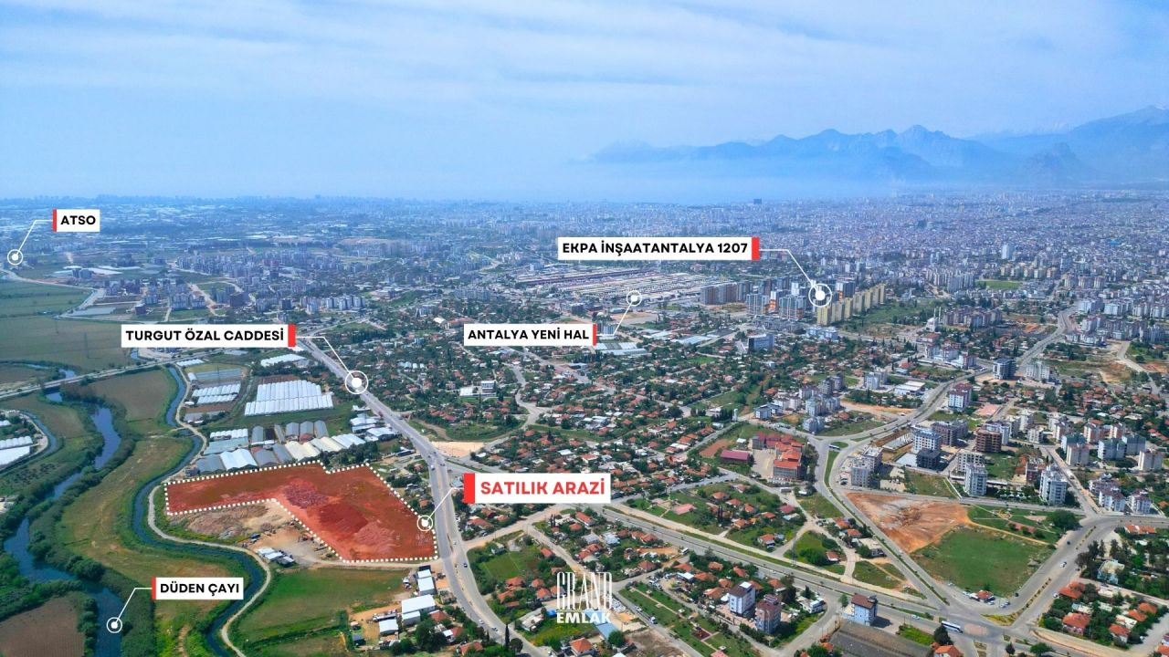 Земля в Анталии, Турция, 34 750 м² - фото 5