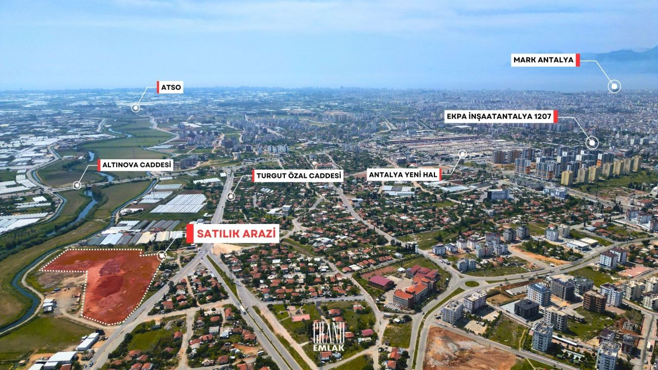 Земля в Анталии, Турция, 34 750 м² - фото 4