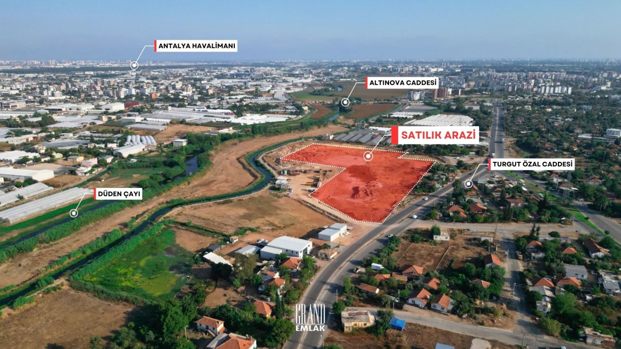 Земля в Анталии, Турция, 34 750 м² - фото 10