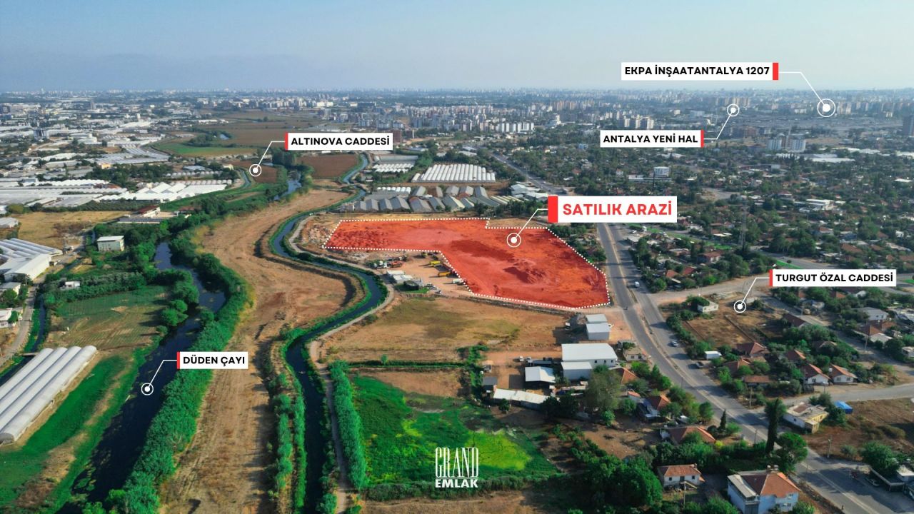 Земля в Анталии, Турция, 34 750 м² - фото 14