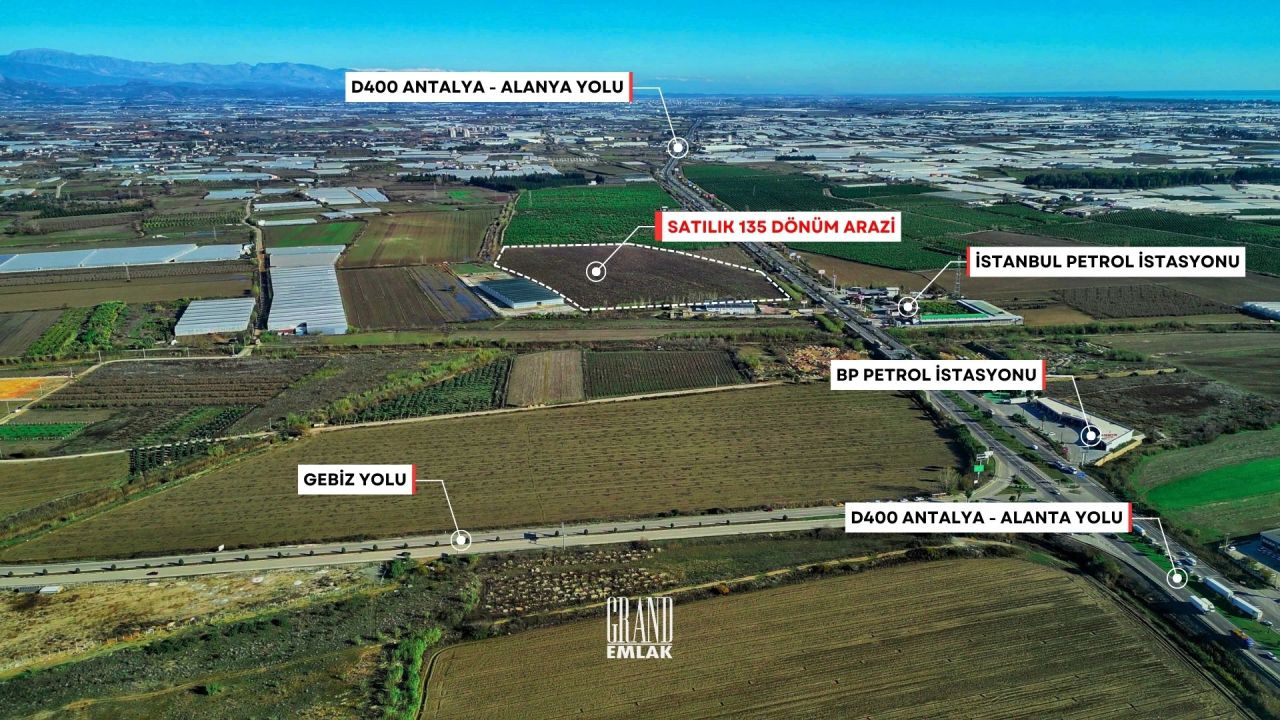 Земля в Анталии, Турция, 135 000 м² - фото 9
