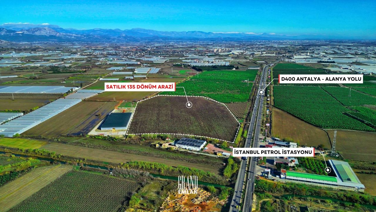 Земля в Анталии, Турция, 135 000 м² - фото 13