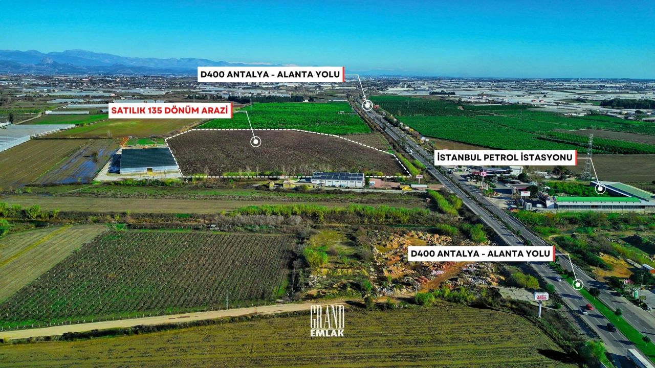 Земля в Анталии, Турция, 135 000 м² - фото 14