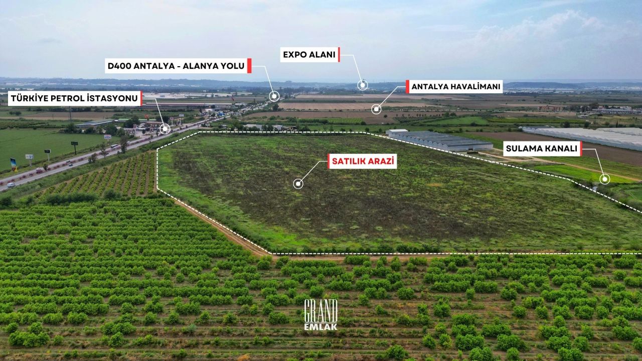 Земля в Анталии, Турция, 135 000 м² - фото 5