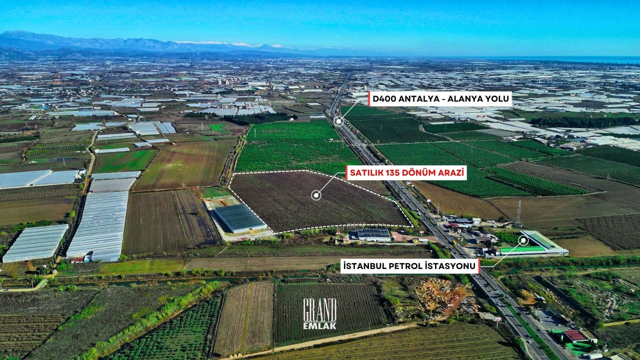 Земля в Анталии, Турция, 135 000 м² - фото 11