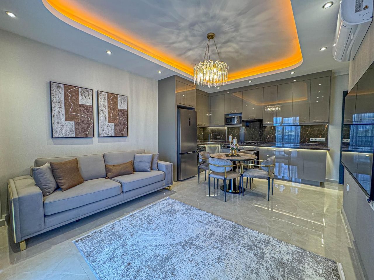 Квартира в Алании, Турция, 55 м² - фото 1
