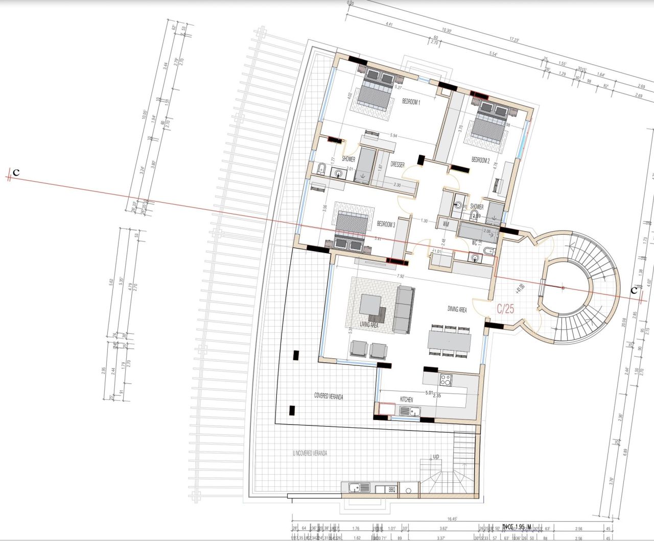 Пентхаус в Пафосе, Кипр, 263 м² - фото 11