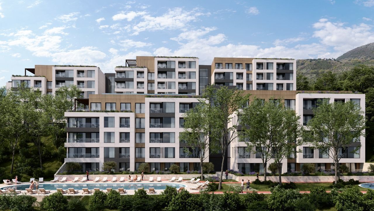 Апартаменты в Тивате, Черногория, 86.93 м² - фото 1
