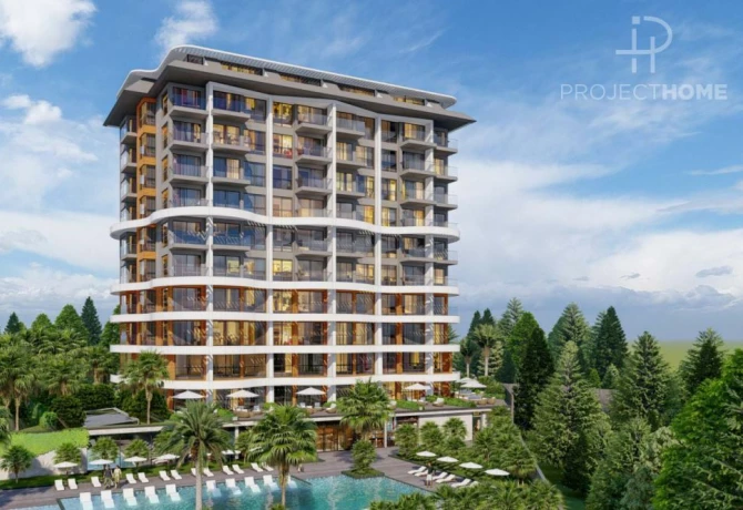 Дом в Алании, Турция, 138 м² - фото 1