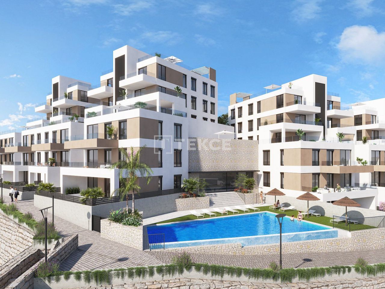Апартаменты Куэвас-дель-Альмансора, Испания, 80 м² - фото 1