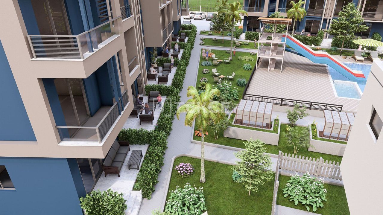 Апартаменты Эрдемли, Турция, 56 м² - фото 5