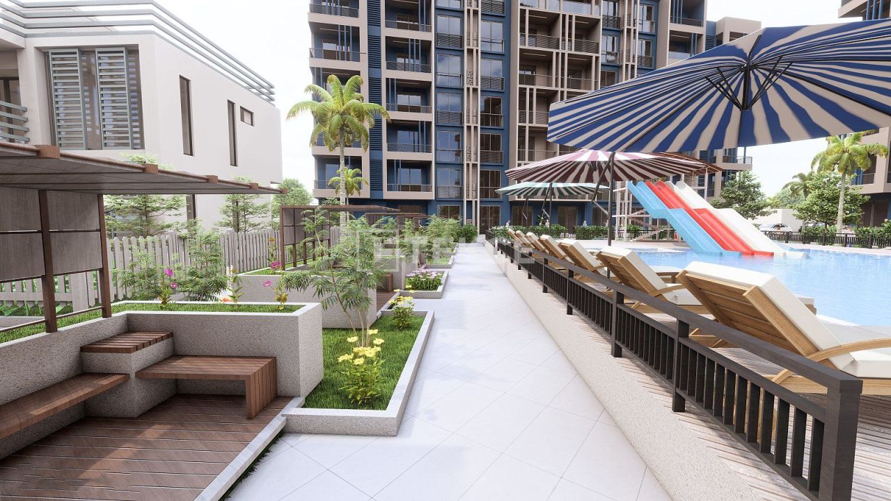 Апартаменты Эрдемли, Турция, 56 м² - фото 6