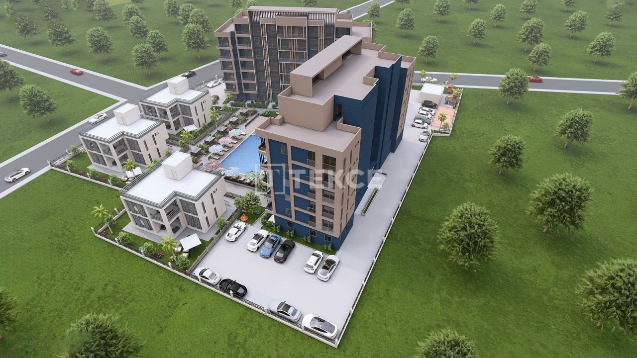 Апартаменты Эрдемли, Турция, 56 м² - фото 13