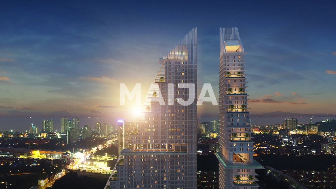 Апартаменты в Паттайе, Таиланд, 30 м² - фото 1
