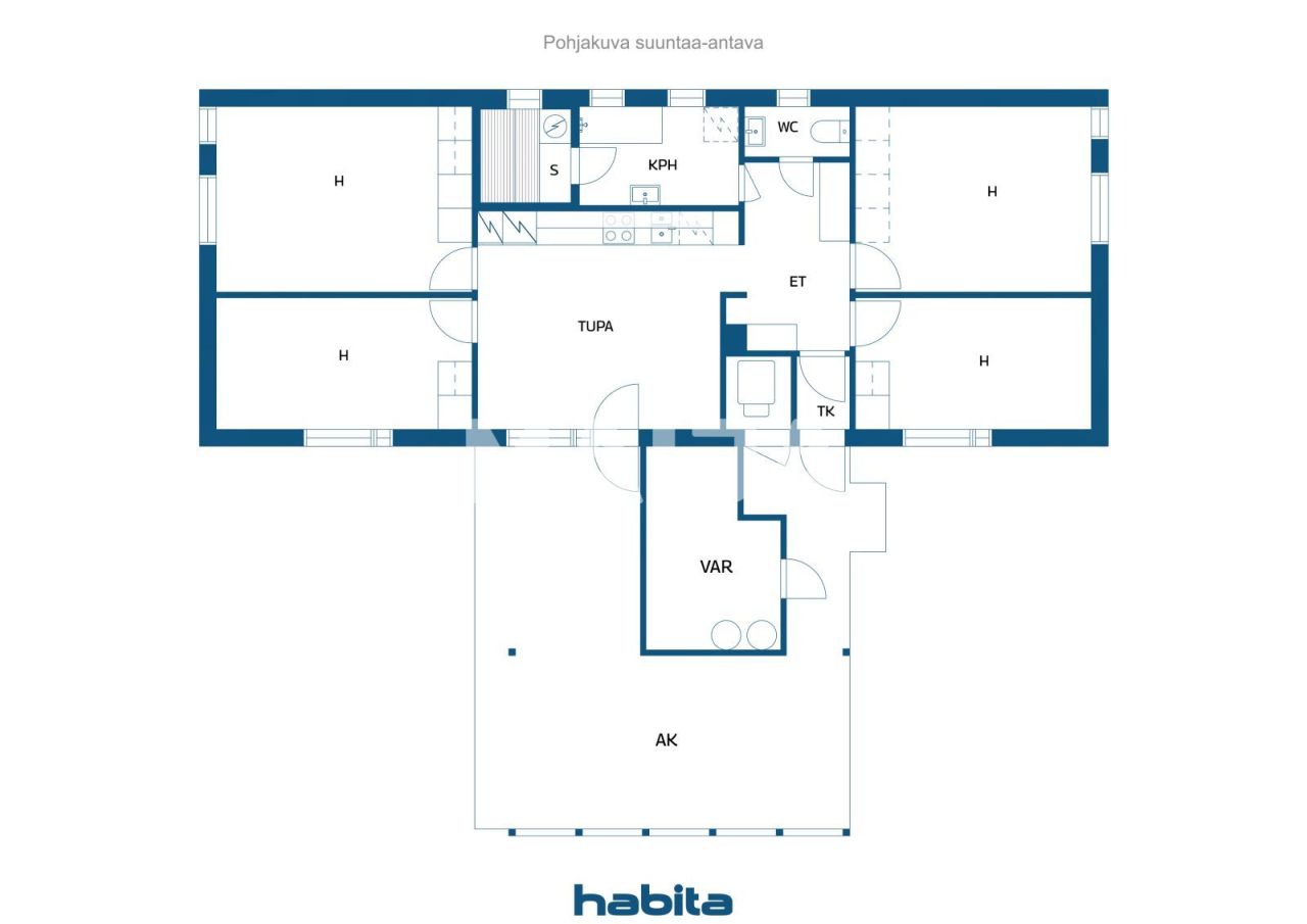 Дом Маску, Финляндия, 80.5 м² - фото 2