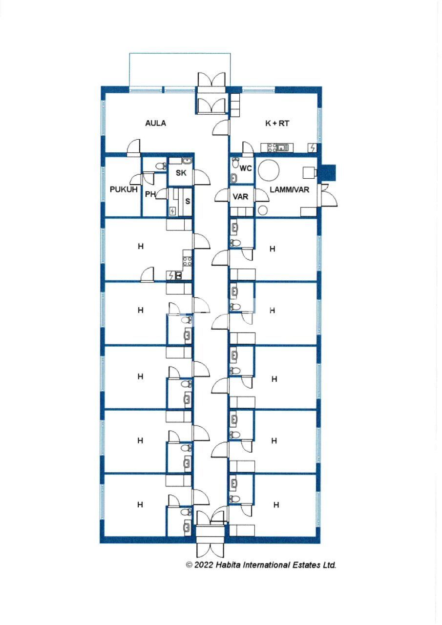 Отель, гостиница в Асиккала, Финляндия, 412 м² - фото 2