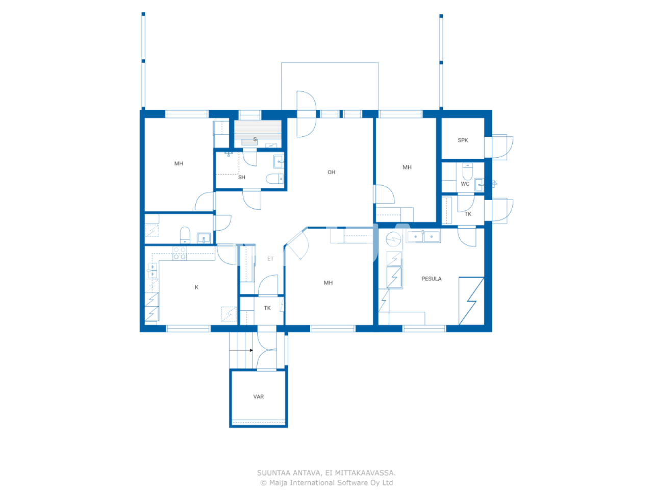 Квартира Торнио, Финляндия, 92 м² - фото 2
