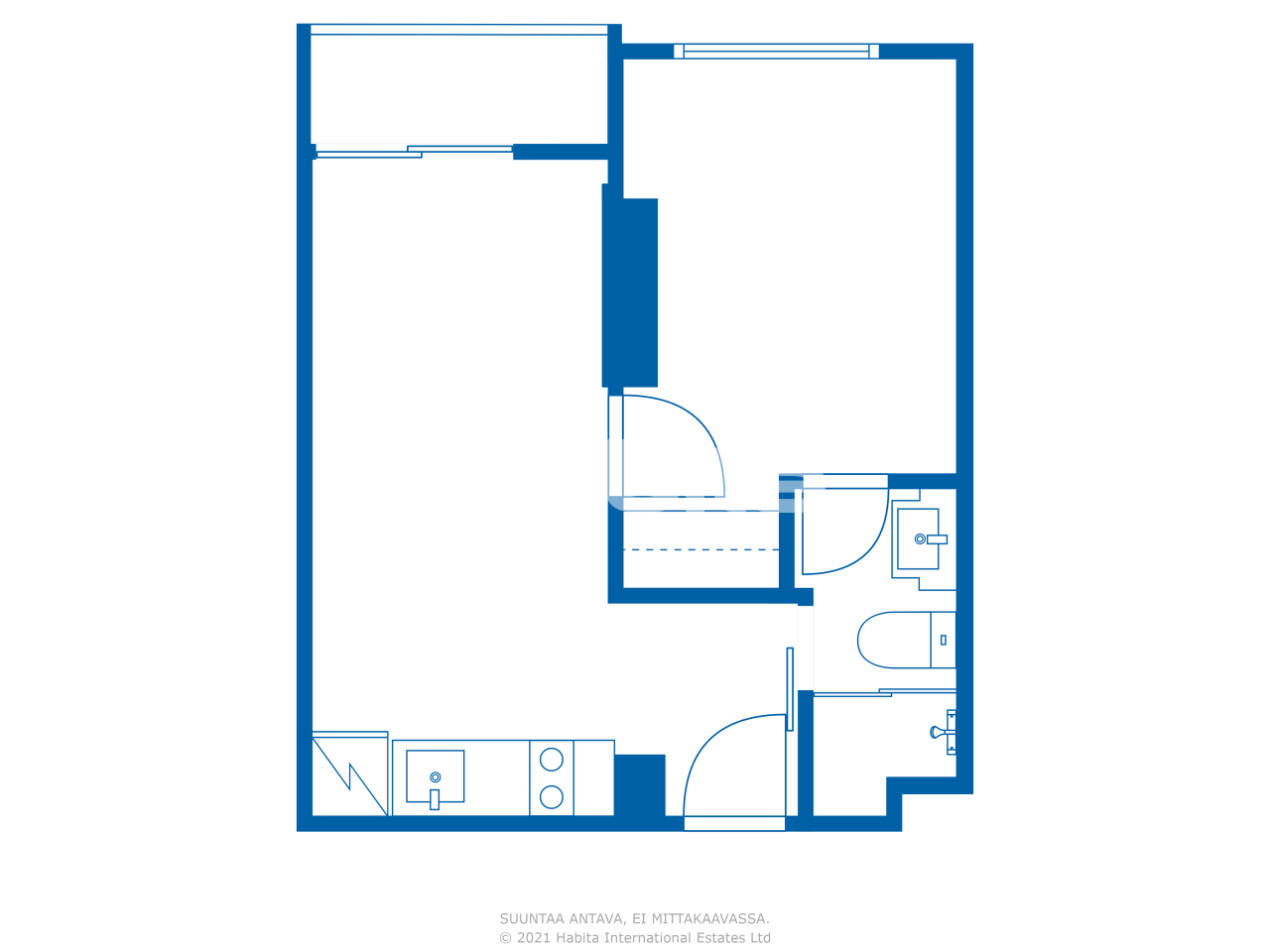 Апартаменты в Паттайе, Таиланд, 32 м² - фото 2