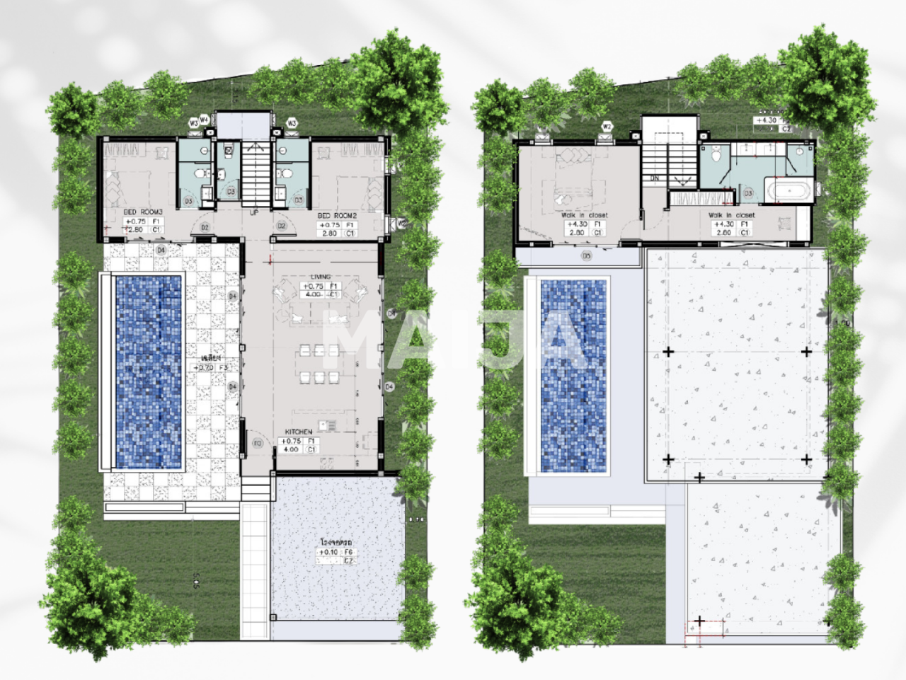 Вилла в Паттайе, Таиланд, 273.65 м² - фото 2