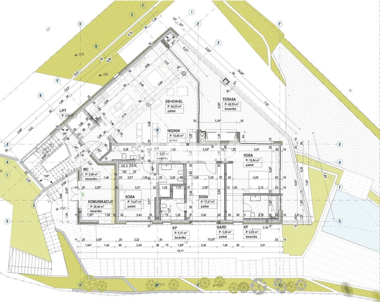 Апартаменты в Опатии, Хорватия, 177.16 м² - фото 17