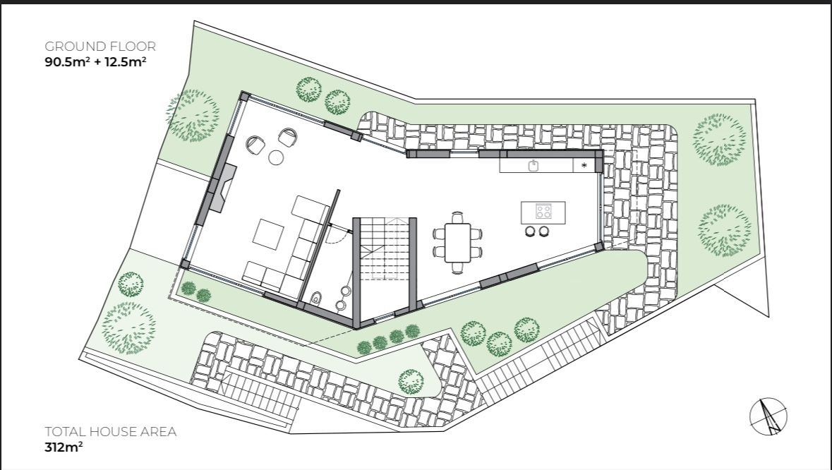 Вилла в Тивате, Черногория, 315 м² - фото 7